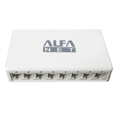 سوئیچ شبکه 8 پورت آلفانت Alfa net مدل S108